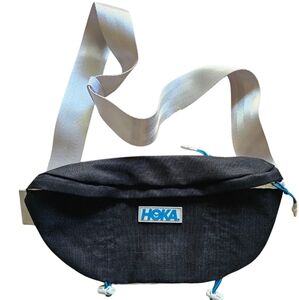 HOKA Black Logo‎ On A Front Waist Bag Fanny Pack Crossbody